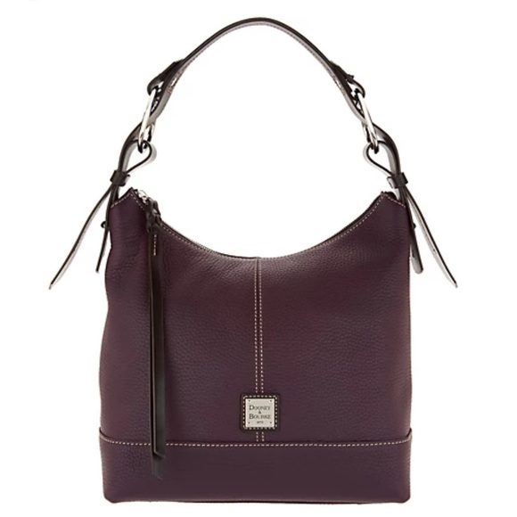 Dooney & Bourke Handbags - Dooney & Bourke Gracie Pebble Grain Leather Hobo Bag